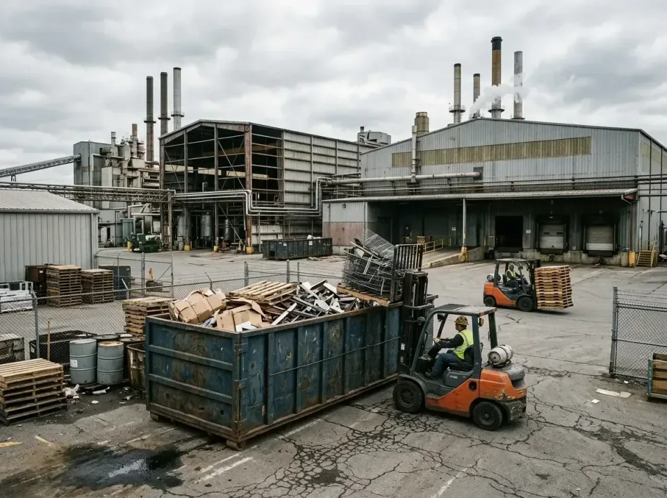 industrial-factory-scrap-conta-003 — frequently asked questions, Cheap Roll-off Dumpster Rentals in Fulton, MO
